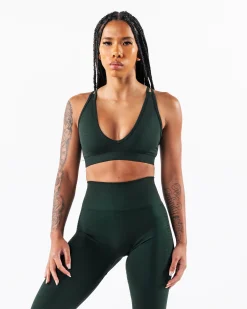Amplify Deep V Bra