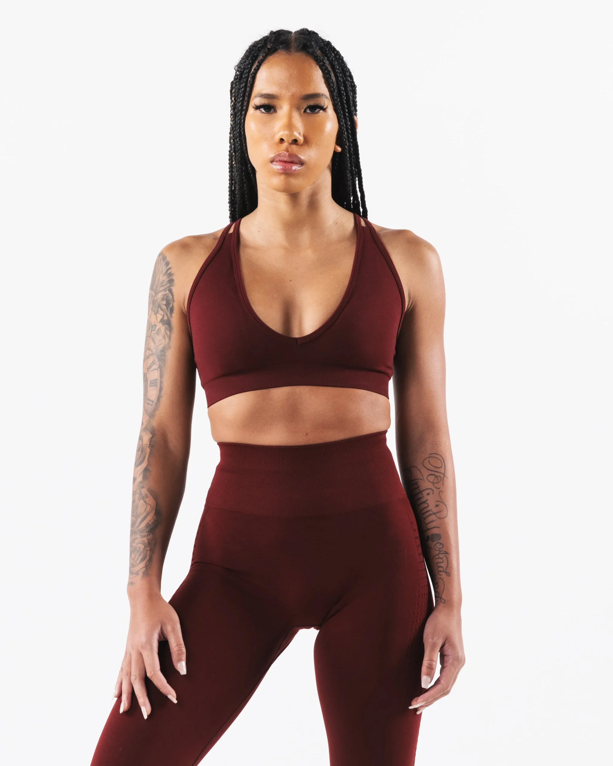 Amplify Deep V Bra