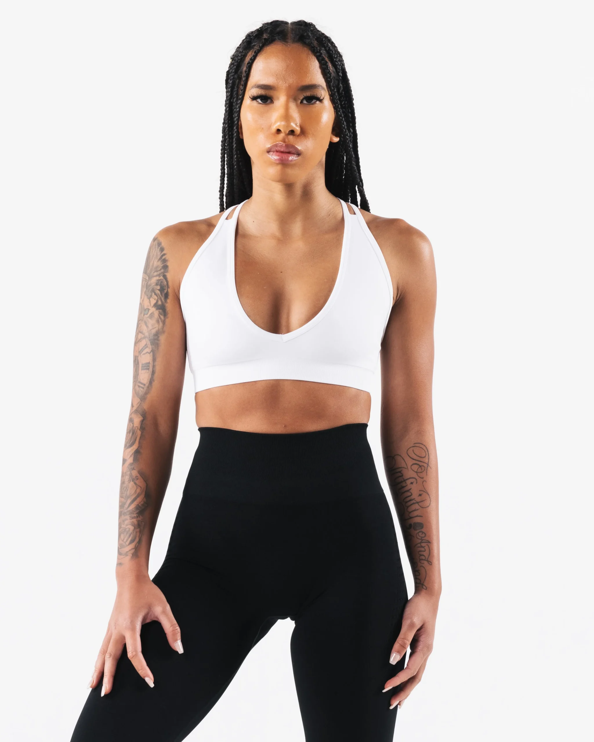Amplify Deep V Bra