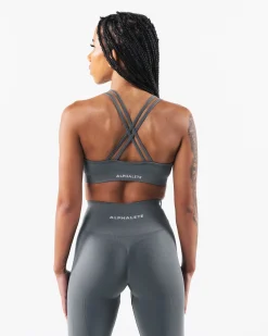 Amplify Deep V Bra