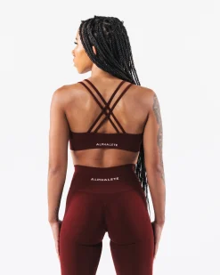 Amplify Deep V Bra
