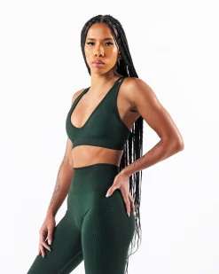 Amplify Deep V Bra