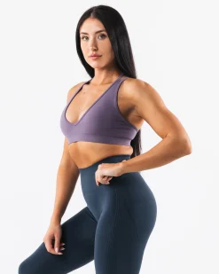 Amplify Deep V Bra