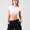 Angled Crop Tee
