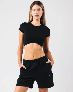 Angled Crop Tee