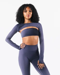 Aura Shrug LS