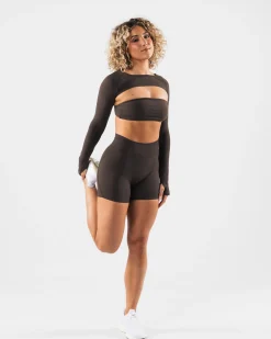Aura Shrug LS