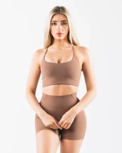 Aura Strappy Longline Bra