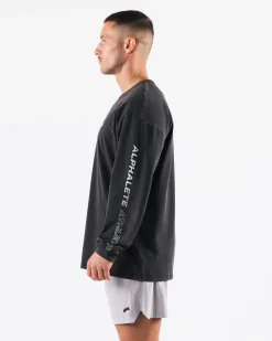 Breathe More LS Tee