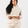 King Crop Hoodie