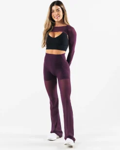 Mesh Astor Flared Pant