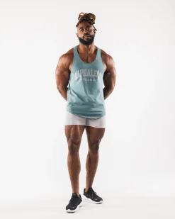 Paisley Print Raw Cut Tank