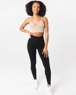 Seamless Ribbed Bra