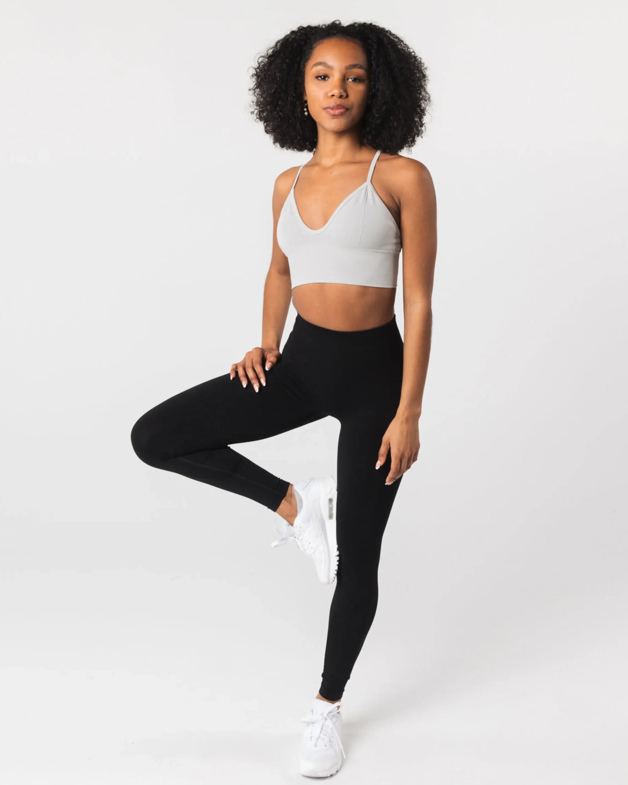 Seamless Ribbed Bra