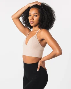 Seamless Ribbed Bra