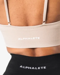 Seamless Ribbed Bra