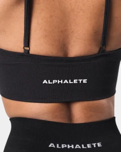 Seamless Ribbed Bra