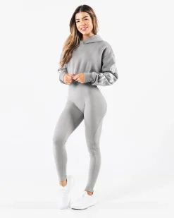 Trilogy Crop Hoodie
