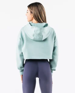 Trilogy Crop Hoodie